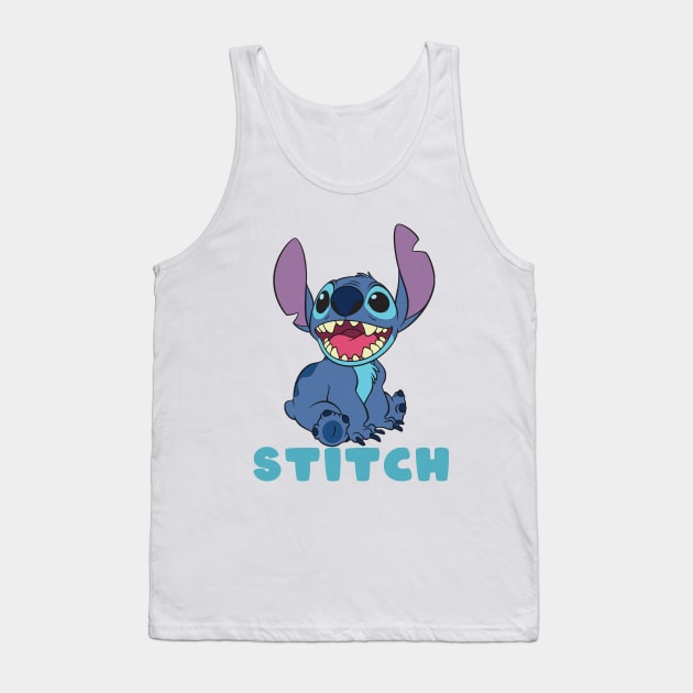 Stitch Tank Top by lazymost